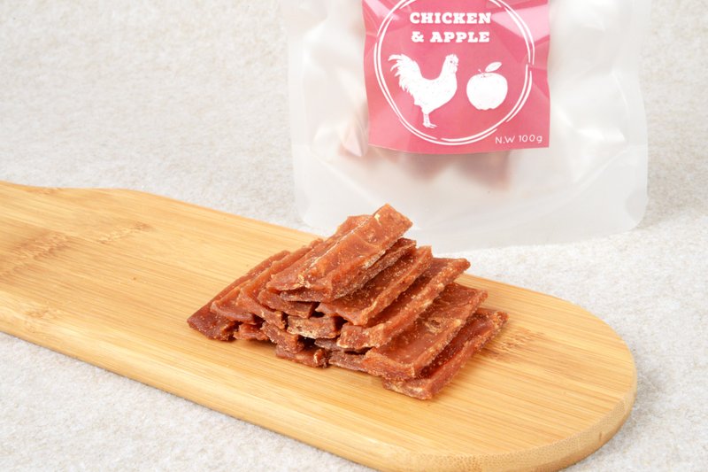 macarro富士苹果鸡—苹苹安安/狗零食/猫零食 100g - 零食/点心 - 其他材质 