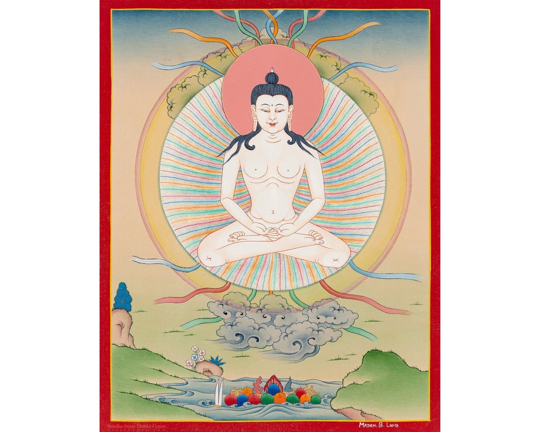 佛陀唐卡的佛教力量 - 墙贴/壁贴 - 其他材质 多色