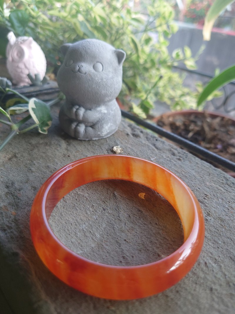 Miss feng天然石-金丝玉手镯 - 手链/手环 - 玉石 