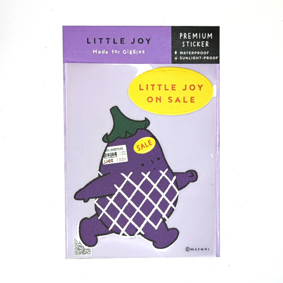 精致贴纸 - Little Joy - Little Joy 优惠中 - 贴纸 - 塑料 紫色