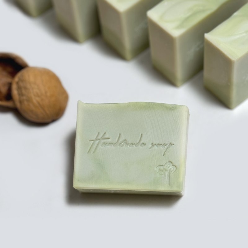 皂匠子【宁静怡人】鼠尾草与洋甘菊皂丨洋甘菊浸泡油&洋甘菊精油 - 肥皂/手工皂 - 植物．花 绿色