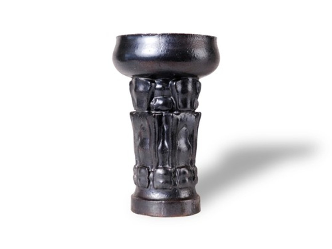 Raijin_Raijin_金属_pot_planter - 花瓶/陶器 - 陶 黑色