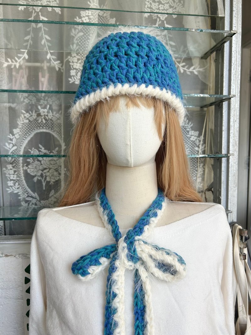 钩织渔夫帽 鈎织冷帽 编织帽 鈎织帽 帽子 钩织 编织 鈎织 - 帽子 - 其他材质 