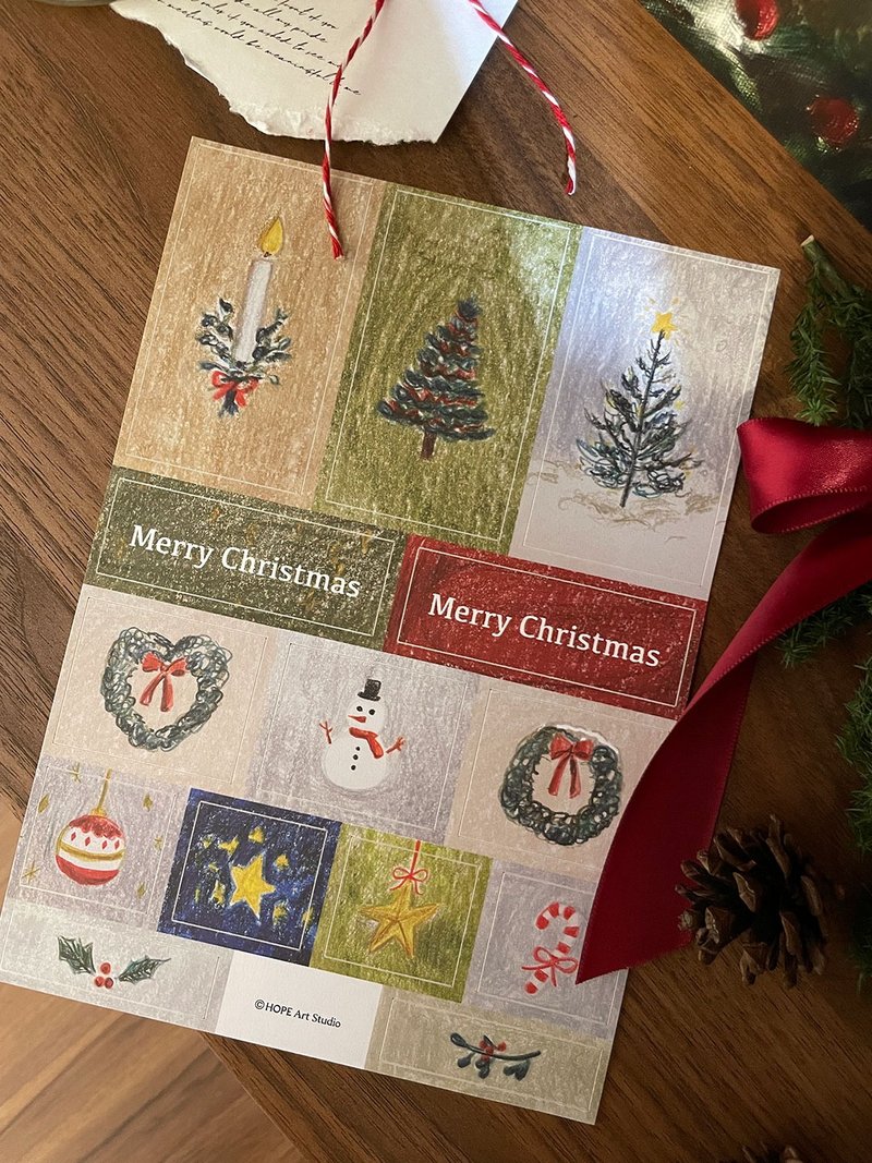 【圣诞礼物Christmas】圣诞贴纸 - 贴纸 - 纸 多色