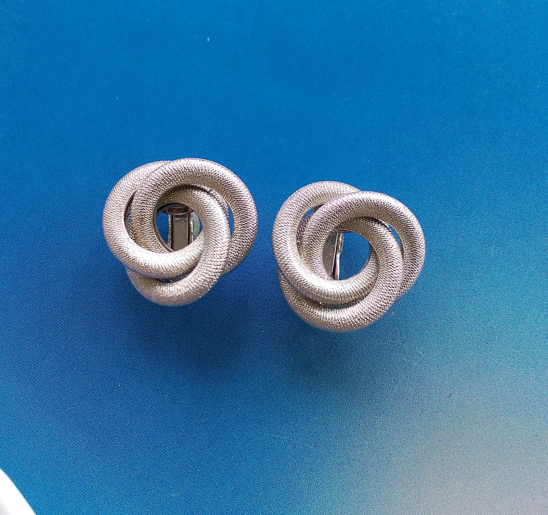 Vintage Jewelry SARAH COV Sarah's Circle 夹式耳环 - 耳环/耳夹 - 其他材质 金色