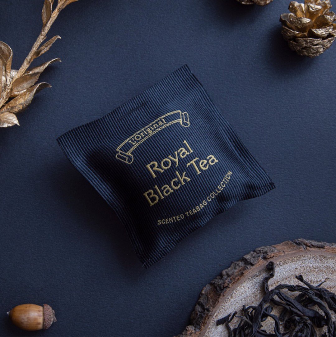 英国 L'Original 下午茶居家香氛包 I 皇家红茶 - 香薰/精油/线香 - 其他金属 黑色