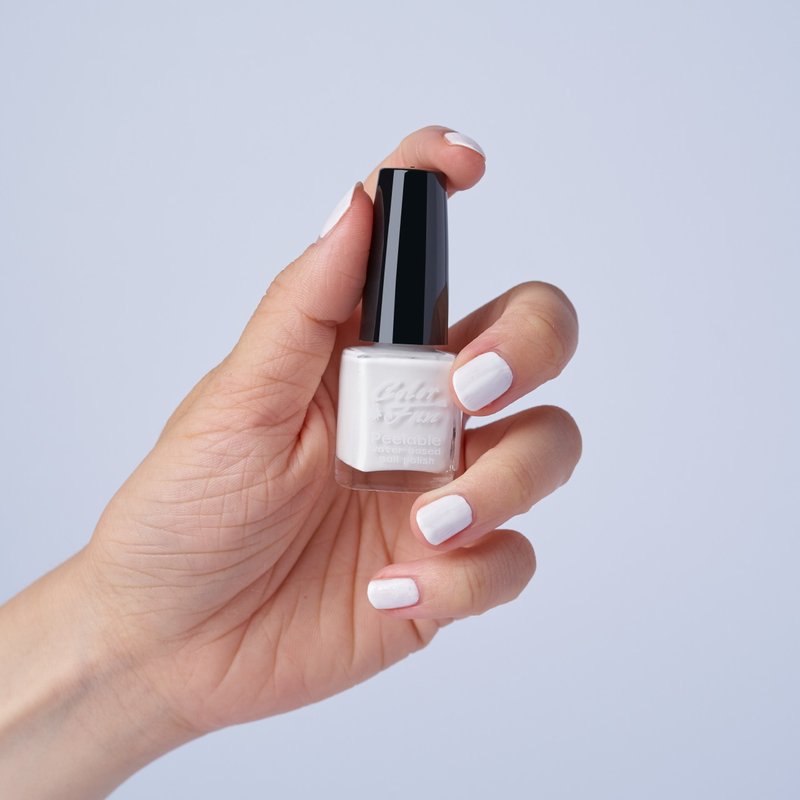 【爱玩色创意馆】Color Fun可剥式水指彩-WT010 挪威的森林 - 指甲油/指甲贴 - 其他材质 白色