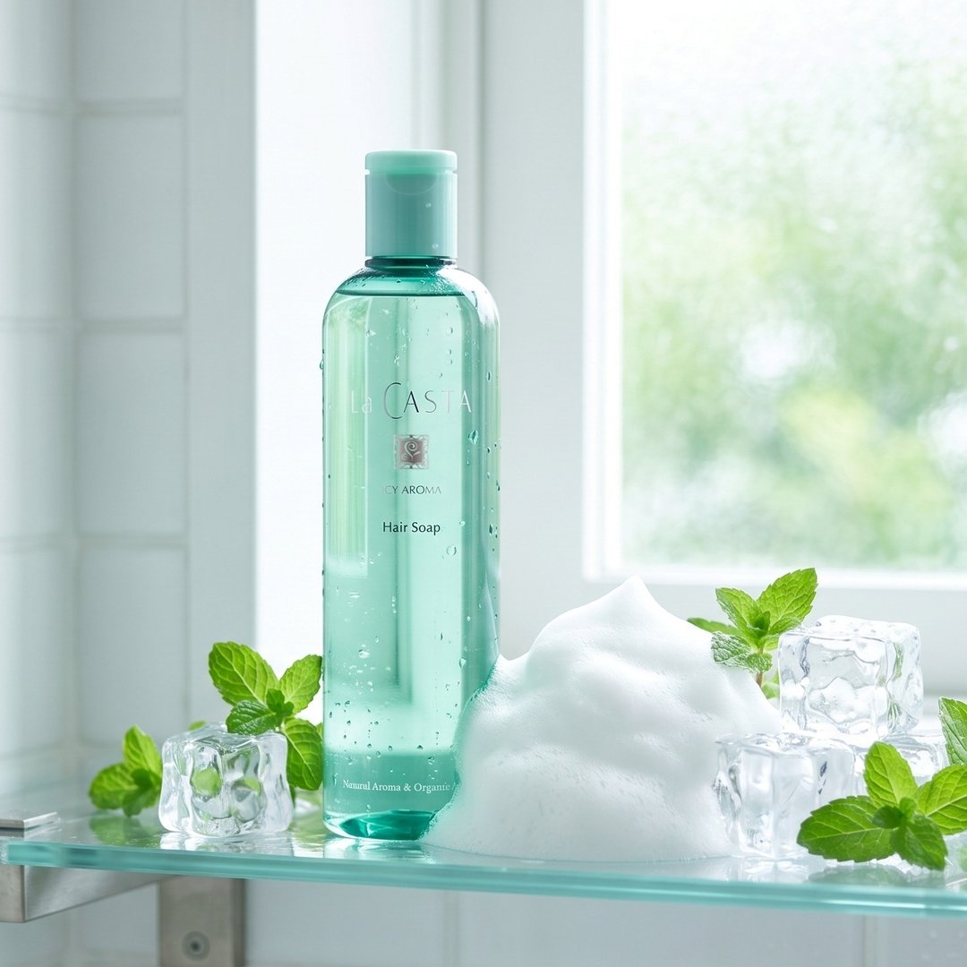 【沁凉畅快】沙龙级净化凉感精油洗发精 300ml 夏日 劲凉 日本制 - 洗发用品 - 其他材质 蓝色