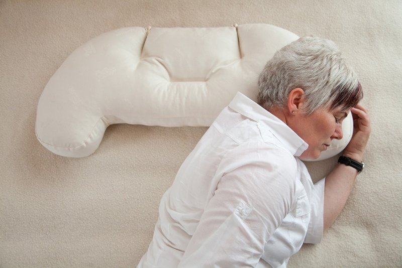 马毛侧睡 A 枕 ( 牛尾毛弹簧填充 ) - 枕头/抱枕 - 其他材质 