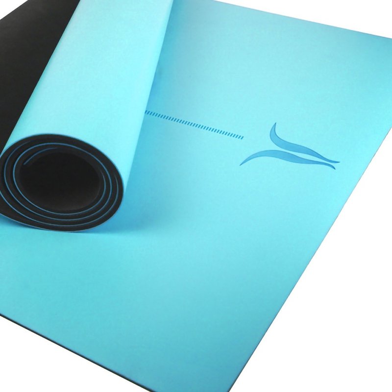 【NAMASTE】Namaskara瑜珈垫 5mm - Aqua - 瑜珈垫 - 其他材质 蓝色