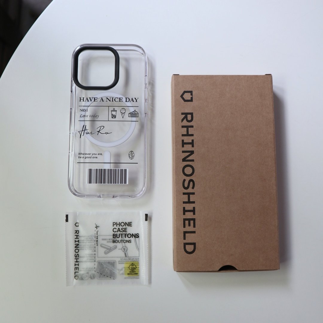 【Have A Nice Day】| Clear 犀牛盾 定制化载具 透明壳 i12以上 - 手机壳/手机套 - 其他材质 透明