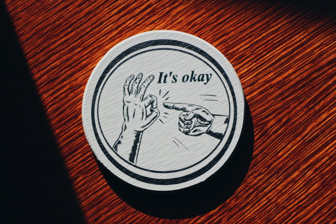 Its Okay 杯垫 - 杯垫 - 其他材质 白色