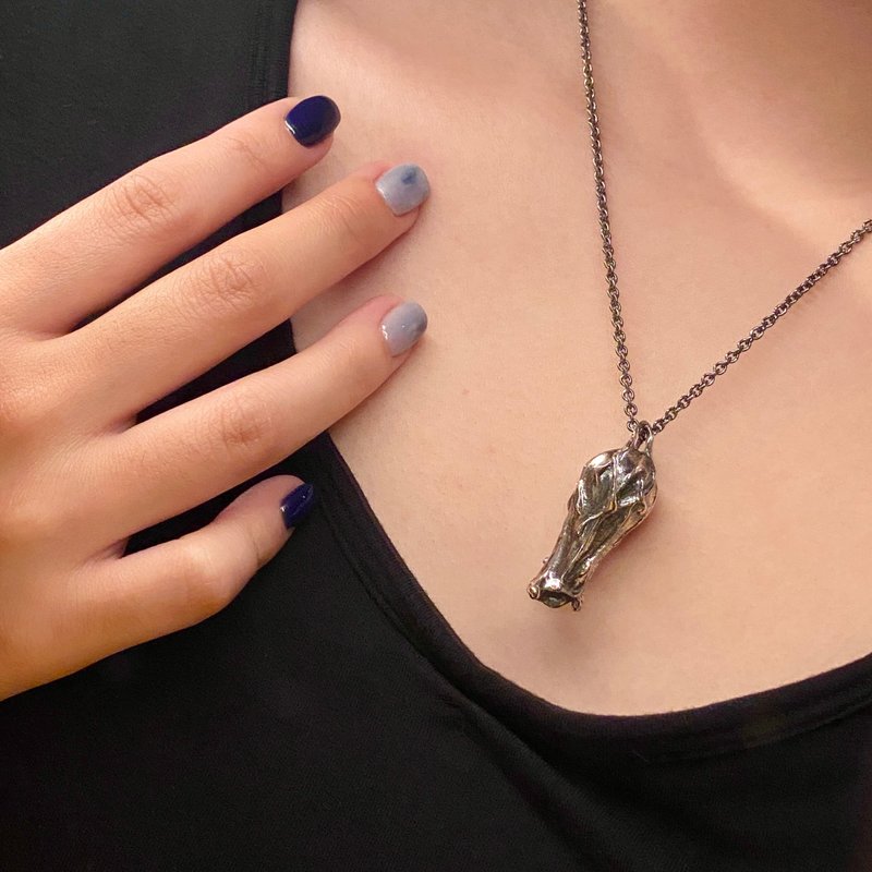 【纯银手作】苞苞项链 - 戒指 - 纯银 多色