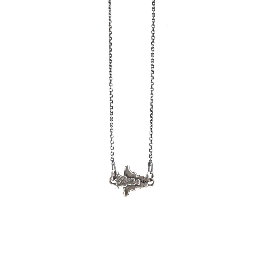 声波项链Sound wave necklace 925纯银 - 项链 - 纯银 
