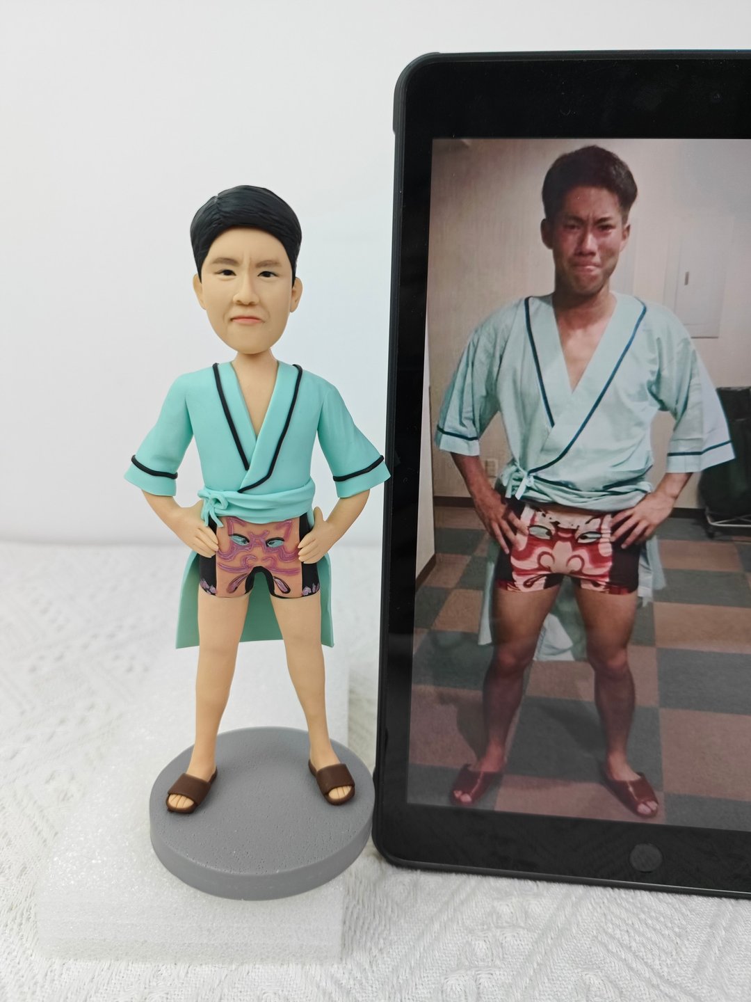 客制化人物公仔 人偶 3D人像画 似颜绘 肖像 定制 生日 纪念 礼物 - 玩偶/公仔 - 粘土 多色