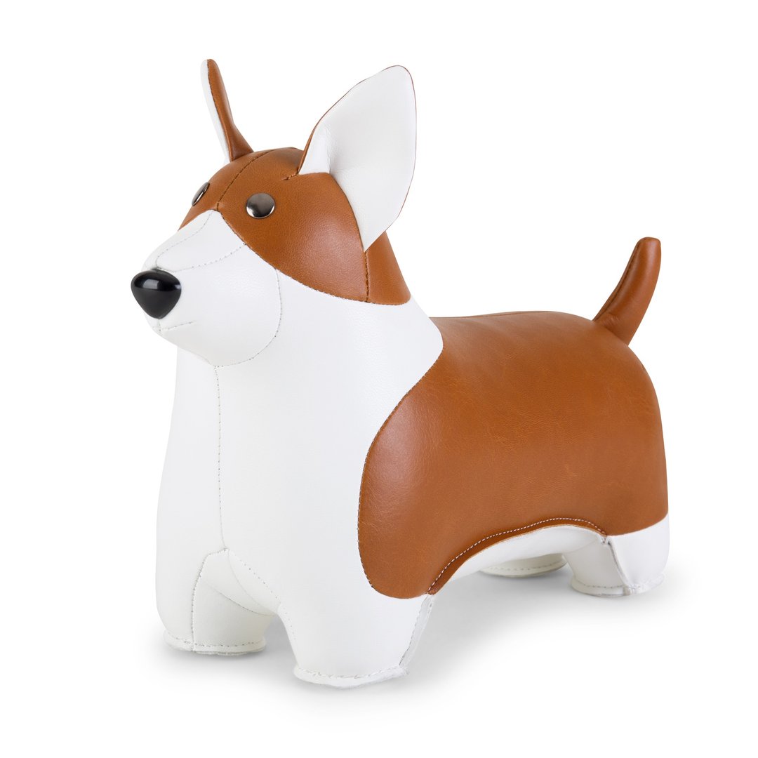 【书挡】柯基 Corgi 皮革动物摆饰  | 入厝礼物 生日礼物 - 摆饰 - 人造皮革 多色