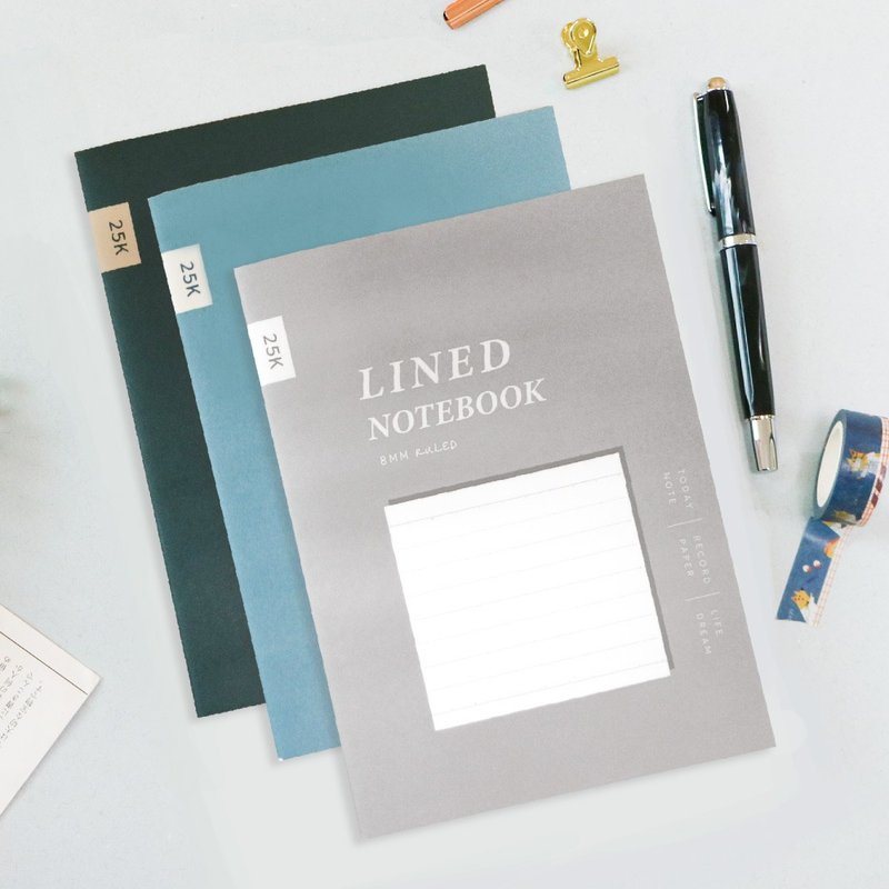 Ching Ching X 简单生活系列 CN-25130 25K东康加厚定页笔记 - 笔记本/手帐 - 纸 