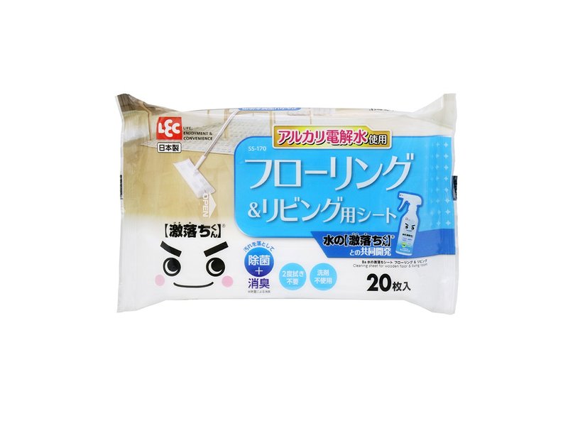 【激落君】日制地板&客厅用擦拭巾20枚入 - 其他 - 其他材质 