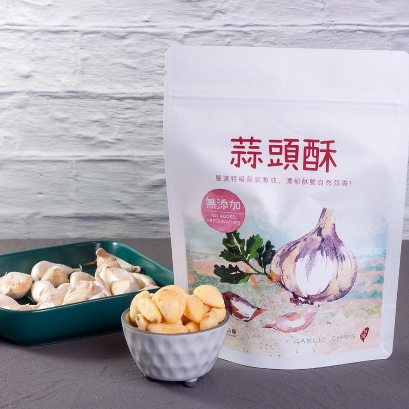 蒜头酥(80g/包) - 零食/点心 - 其他材质 橘色