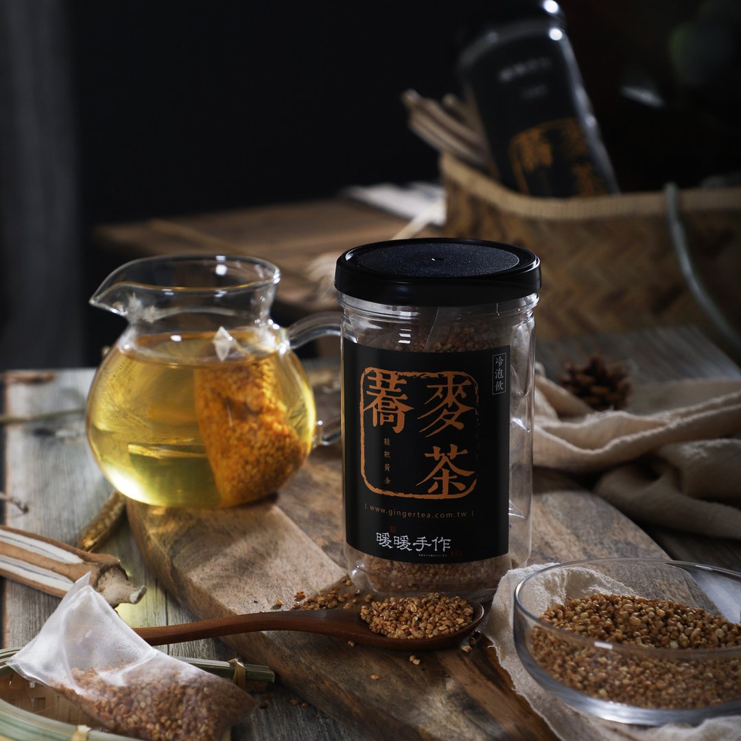 【全馆包邮】暖暖手作 X 【无糖冷泡】鞑靼黄金荞麦茶 (10入/罐) - 茶 - 新鲜食材 