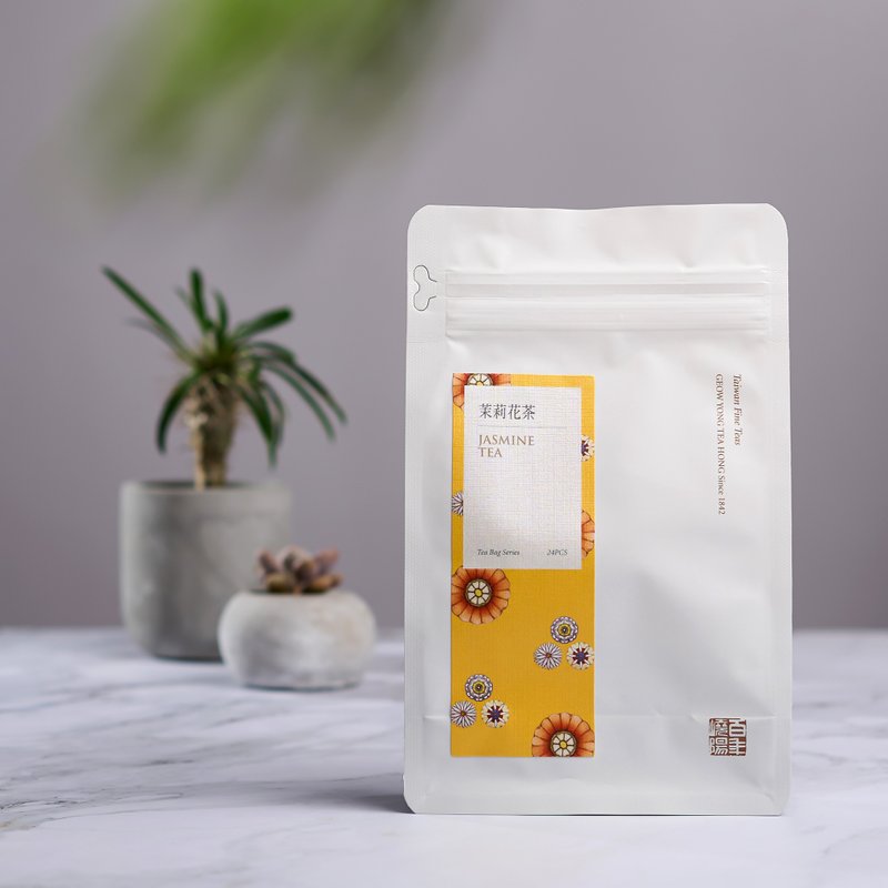 茉莉花茶茶 三角立体茶包(24包入) 随飨包 - 茶 - 新鲜食材 