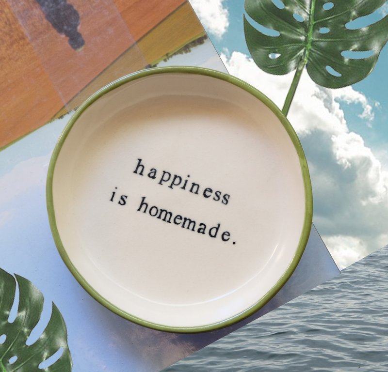 saucer / small ceramic dish - 浅碟/小碟子 - 陶 