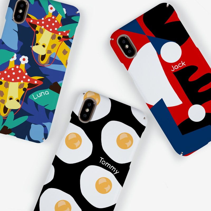 Add-On - Initial letter and name for iPhone / Samsung Case - 手机壳/手机套 - 其他材质 多色