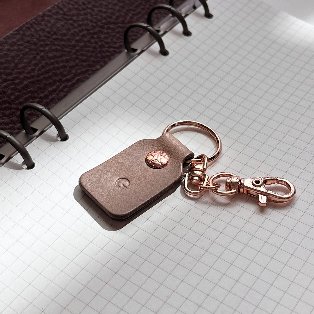 【情侣礼物】Palette keychain  皮革钥匙圈 - 缤纷多色 - 钥匙链/钥匙包 - 真皮 多色