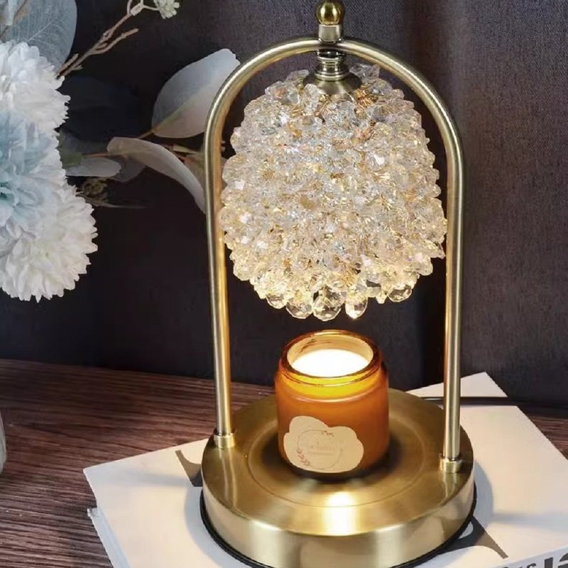 【蜡烛暖灯】水晶奢华融蜡灯 - 灯具/灯饰 - 其他金属 黑色