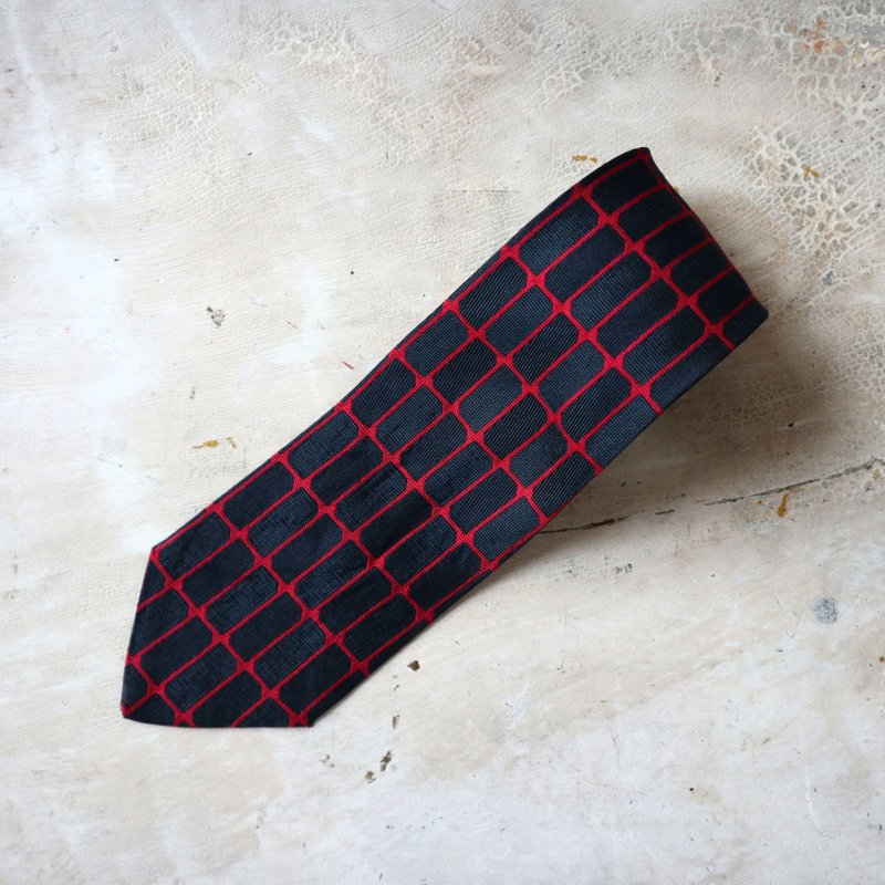 南瓜Vintage。古着 复古 法国制 Yves Saint Laurent 高级 领带 - 领带/领带夹 - 丝．绢 