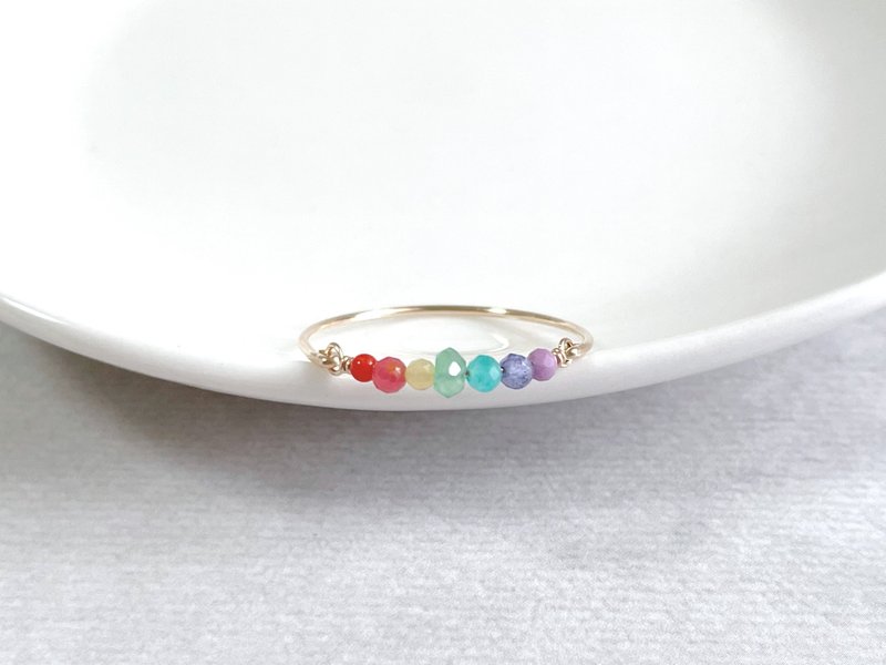 虹彩之戒 - 戒指 - 宝石 多色