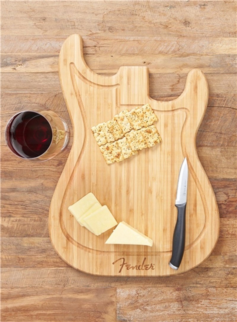 Stratocaster Cutting Board 砧板/切菜板 - 托盘/砧板 - 竹 卡其色