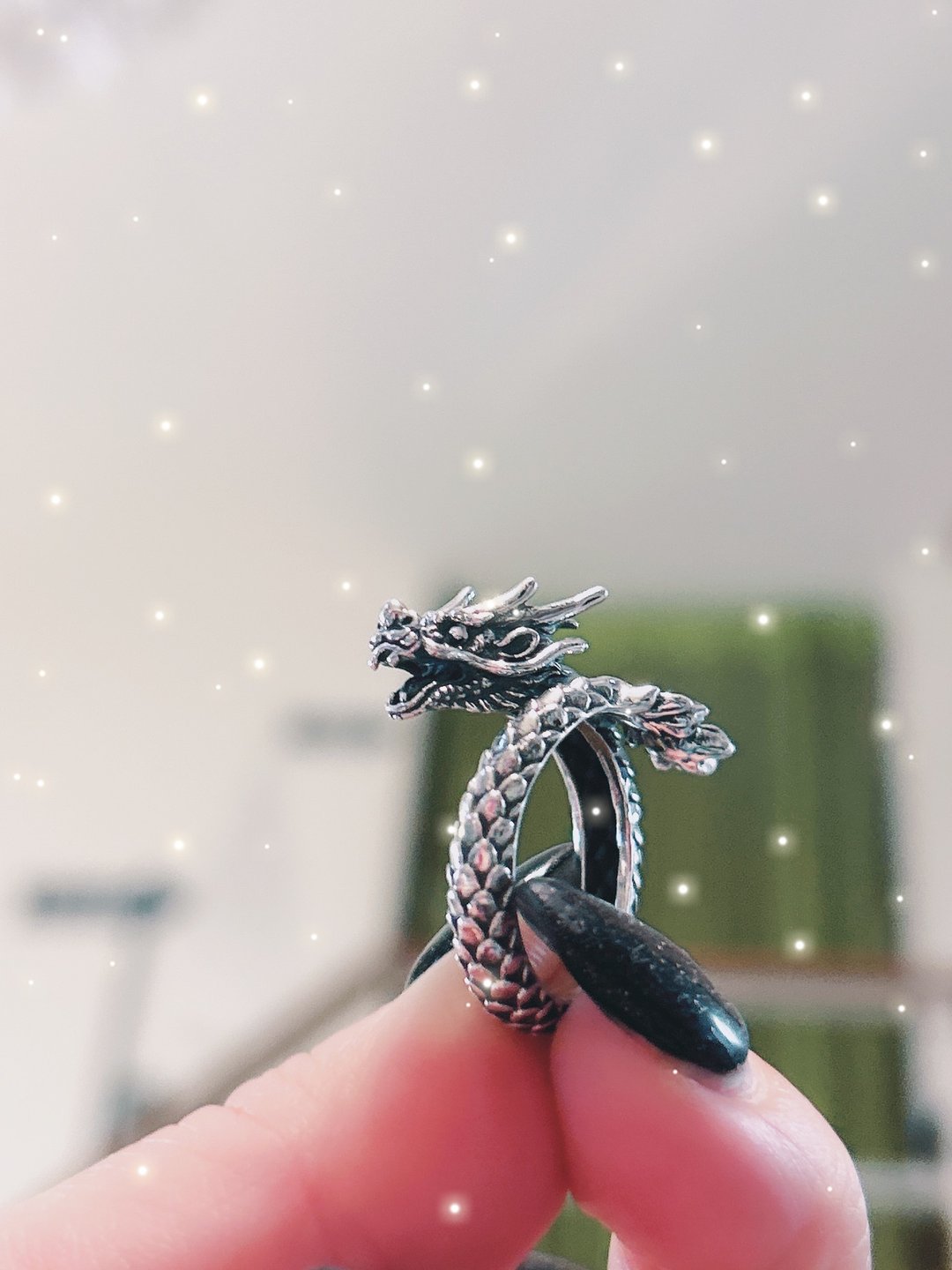 Dragon king 龙王 - 戒指 - 纯银 银色