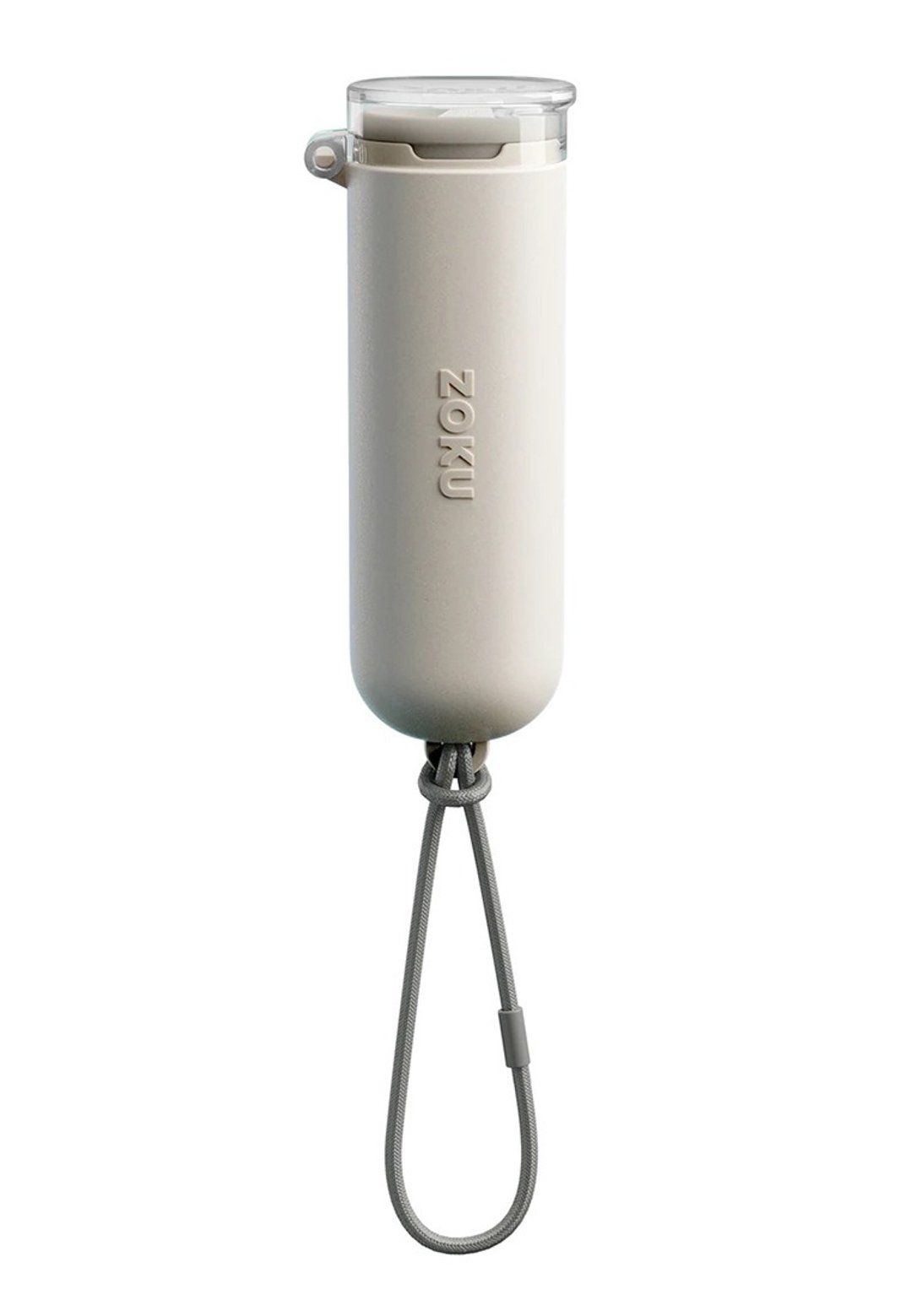 ZOKU 携带式除菌湿纸巾收纳盒套装 - 象牙灰色 - 其他 - 硅胶 灰色