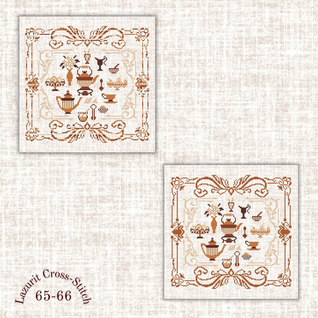 Tea melange cross stitch pattern - 其他数码商品 - 其他材质 