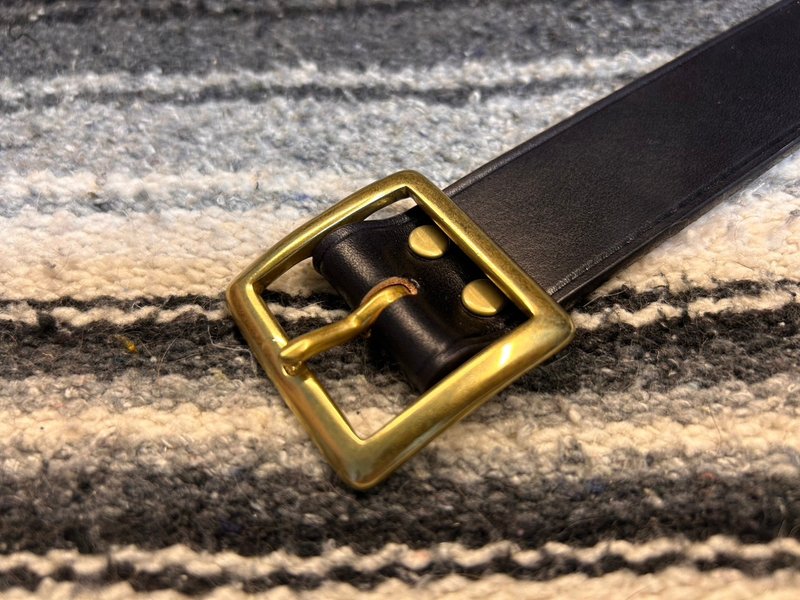 【山雨制作】经典日字扣皮带 - 皮带/腰带 - 真皮 