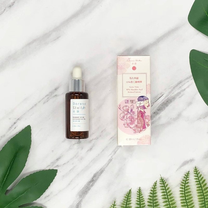 【Pinkoi限定插画款】毛孔失踪－10%杏仁酸 30ml - 精华液/安瓶 - 其他材质 