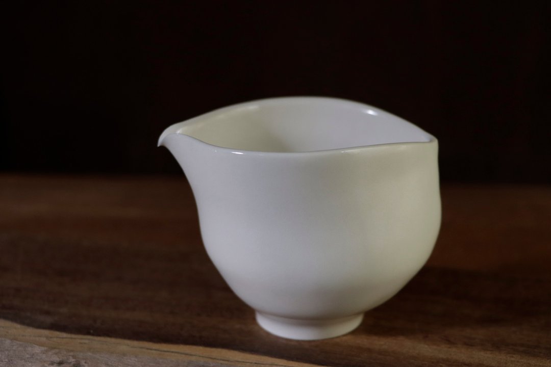 雾白糖霜茶海 - 茶具/茶杯 - 陶 白色