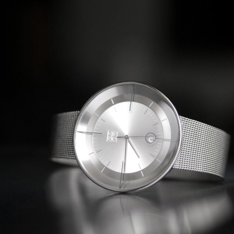 FLOATING 3829 光灿美学米兰带手表 - 银 - 男表/中性表 - 其他金属 银色