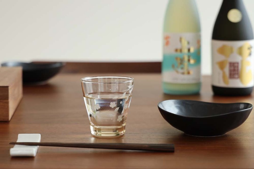 江戸切子 SAIHO 硝子工房彩凤 江户花切子 MA85-6 古典杯 樱 - 玻璃杯 - 玻璃 透明