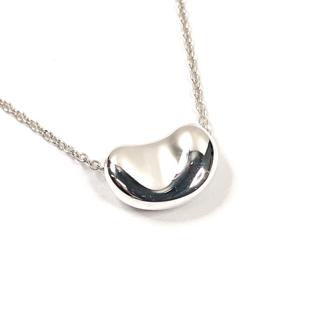 【日本直送 二手美品】蒂芬妮 TIFFANY&Co. 项链 豆豆系列 Elsa Peretti 925 银 雾银 经全新抛光处理 - 项链 - 纯银 银色