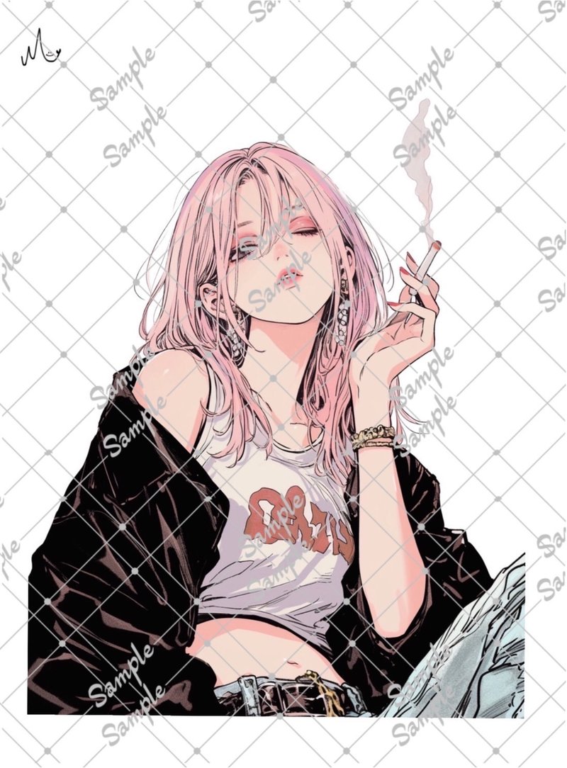 原创人物贴纸 - 贴纸 - 纸 