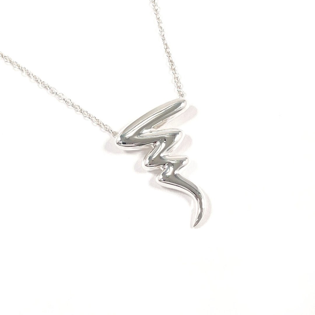 【日本直送．二手美品】蒂芙尼 TIFFANY&Co. Scribble Paloma Picasso 项链．银 925．古董饰品 - 项链 - 纯银 银色