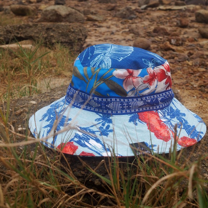 登山帽 Scrap Bucket Hat | 香港手造 - 帽子 - 聚酯纤维 