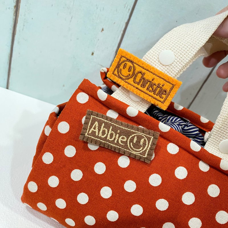 不织布刺绣名字别针牌 (单一个) 接单生产* - 其他 - 绣线 多色