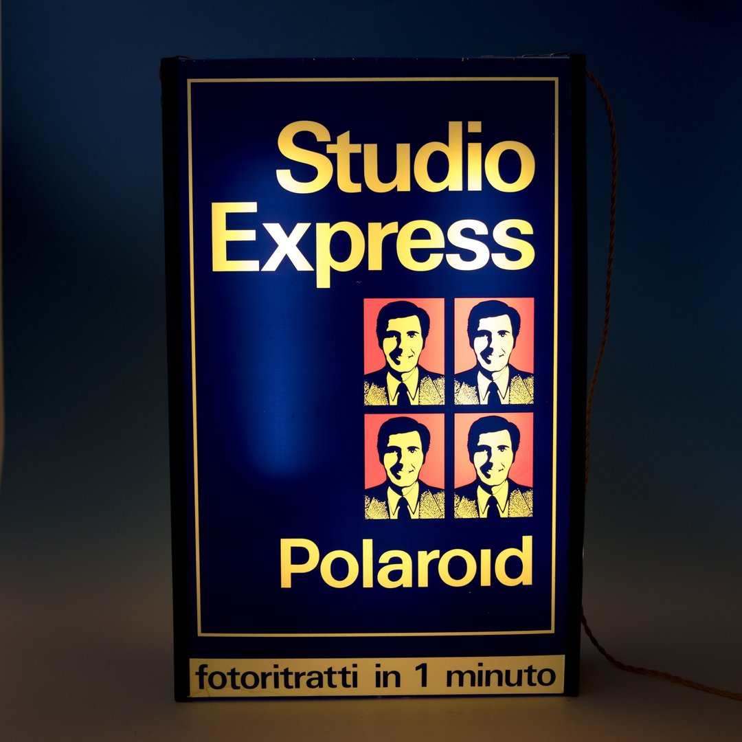 桑惠商号 宝丽来 Polaroid Studio Express 意大利制 证件照灯 - 灯具/灯饰 - 压克力 蓝色