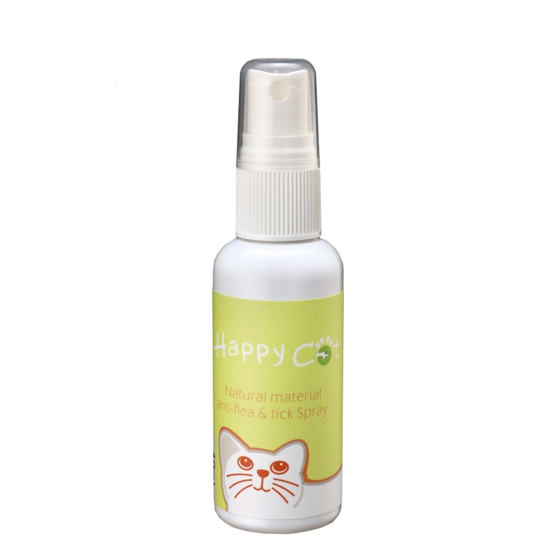 Happy Cat虫虫掰掰-天然防蚤驱虫喷剂/猫咪用-40ML - 清洁/美容 - 植物．花 