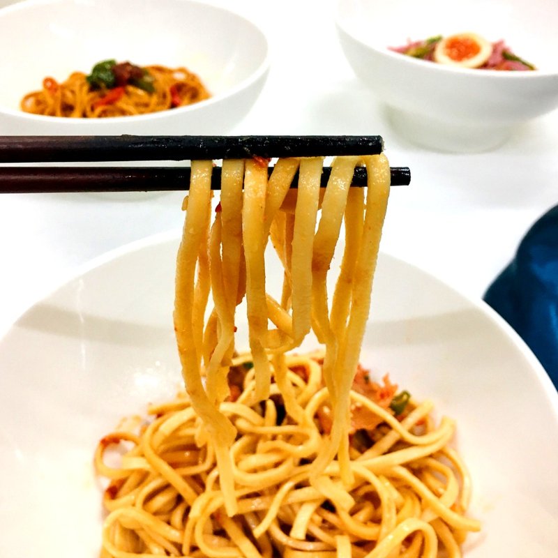 【日光之净】日晒田园蕃茄干面/纯面条 - 面/面线/米粉 - 新鲜食材 橘色