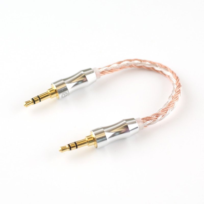 发烧单晶铜镀银AUX对录线【川木】全新现货【W151】3.5对3.5公对 - 数码小物 - 其他材质 