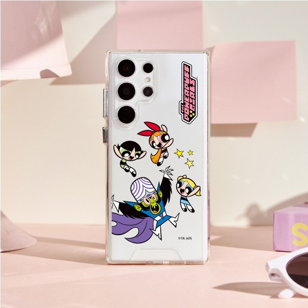 飞天小女警打击邪恶防摔透明SAMSUNG手机壳 - 手机壳/手机套 - 塑料 透明